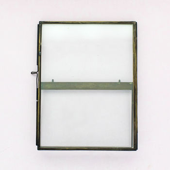 Antique Brass Glass Frames By G Decor, 3 of 6