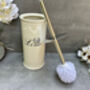 White Ceramic ‘Le Bain’ Toilet Brush Holder Stand, thumbnail 12 of 12