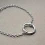 Personalised Hand Stamped Halo Bracelet, thumbnail 1 of 7