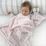 Personalised Princess Bunny Comforter And Blanket Set, thumbnail 1 of 6