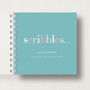 Personalised 'Scribbles' Small Notebook, thumbnail 7 of 10