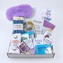 Lavender Pamper Hamper For Her Self Care Gift Box Relaxing Care Package, thumbnail 4 of 12
