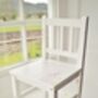 Floral Custom Painted Children's Chair, thumbnail 1 of 11