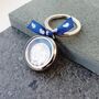 Something Old, New, Borrowed, Blue Bridal Sixpence Keyring, thumbnail 4 of 12