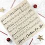 Personalised Musical Design Christmas Eve Box, thumbnail 4 of 4
