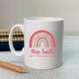 Personalised Teacher Rainbow Mug, thumbnail 1 of 3