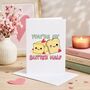 You’re My Butter Half Valentine’s Card, thumbnail 1 of 7