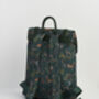 Into The Woods Green Buckle Medium Backpack, thumbnail 5 of 8