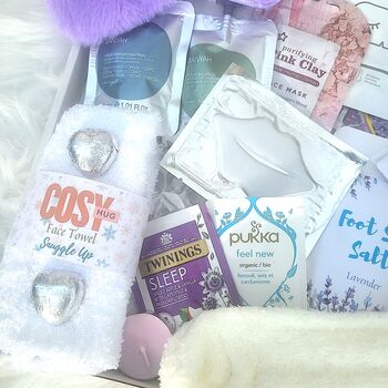 Ultimate Cosy Night Pamper Hamper, Spa In A Box Gift, 5 of 11