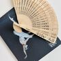 Personalised Crafted Wooden Hand Fan, thumbnail 1 of 8