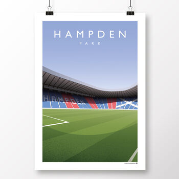 Scotland Football Hampden Park Poster, 2 of 7