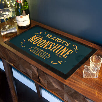 Personalised Moonshine Bar Mat, 2 of 5