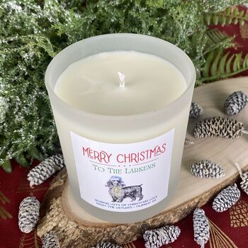 Personalised Christmas Candle Cocker Spaniel Gift, 2 of 10
