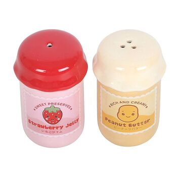 Peanut Butter And Jelly Jar Salt And Pepper Shakers, 2 of 2