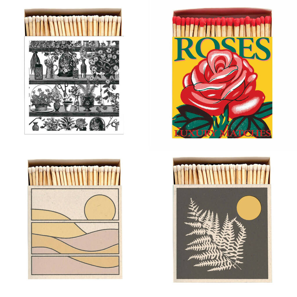 Large Box Luxury Matches By Berylune