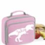 Childs Personalised Dinosaur Lunch Bag, thumbnail 2 of 4
