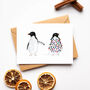 Silly Penguins Christmas Card Pack, thumbnail 9 of 9