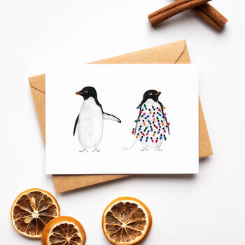 Silly Penguins Christmas Card Pack, 9 of 9