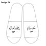 Custom Non Slip Spa Slippers For Wedding Bridesmaids, thumbnail 7 of 10