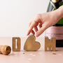 Personalised Gold Front Concrete Letters, thumbnail 7 of 8