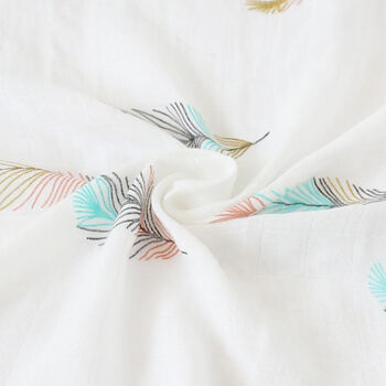 Extra Large Feather Bamboo Muslin, 3 of 3