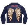 Personalised Kids Denim Jacket With Sequin Wings, thumbnail 9 of 9