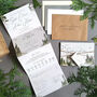 Misty Forest Wedding Invitations Sample, thumbnail 2 of 11