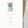 Personalised First Birthday Or Pick Your Age Koala Card, thumbnail 6 of 12