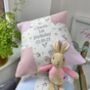 Peter Rabbit Birthday Cushion, thumbnail 6 of 7