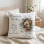 Personalised Pet Loss Gift, Pet Memorial Cushion, thumbnail 1 of 2