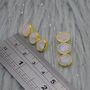 Rainbow Moonstone Earrings: June Birthstone Drop, thumbnail 8 of 8