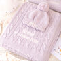 Luxury Girls Dusky Rose Baby Blanket, thumbnail 5 of 12