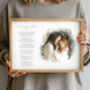 Personalised Mothers Day Poem Photo Print, thumbnail 1 of 12