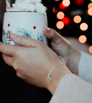 Winter Hug Snowflake Bracelet, 3 of 7