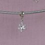 Sterling Silver Snowflake Charm, thumbnail 4 of 7