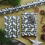 Spotty Christmas Wrapping Paper And Gift Tag Set, thumbnail 3 of 12