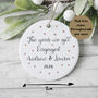 The Year We Got Engaged Personalised Decoration, thumbnail 2 of 4