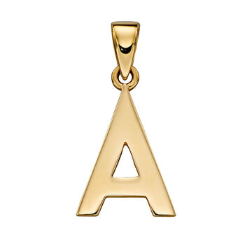 9ct Gold Initial Pendants, 2 of 7