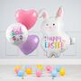 Happy Easter Pastel Pink Bunny Balloon Package, thumbnail 1 of 4