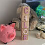 Personalised Baby Name Blocks Nursery Decoration, thumbnail 9 of 9