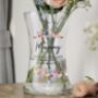 Personalised Bright Floral Vase For Her, thumbnail 1 of 4