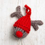Santas Helpers Baubles Knitting Kit, thumbnail 2 of 8