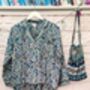 Upcycled Sari Pyjama Sets, thumbnail 5 of 9