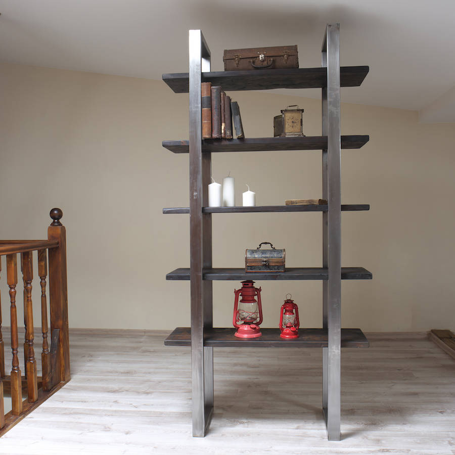 stand alone shelving units