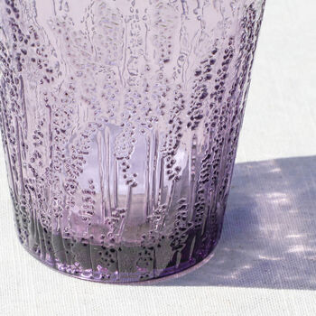 Set Of Four Embossed Heather Tumblers, 4 of 6