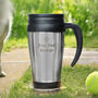 Personalised Star Metal Travel Mug, thumbnail 2 of 3