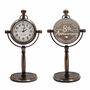 Personalised 8th Anniversary Bronze Desk Clock, thumbnail 1 of 10