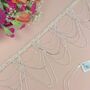 Xanthe Crystal And Pearl Bridal Straps With Epaulettes, thumbnail 11 of 11