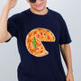 Dad And Baby Pizza Slice T Shirt And Baby Grow Set, thumbnail 2 of 4