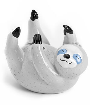 Pink Or Grey Sloth Money Box, 6 of 12